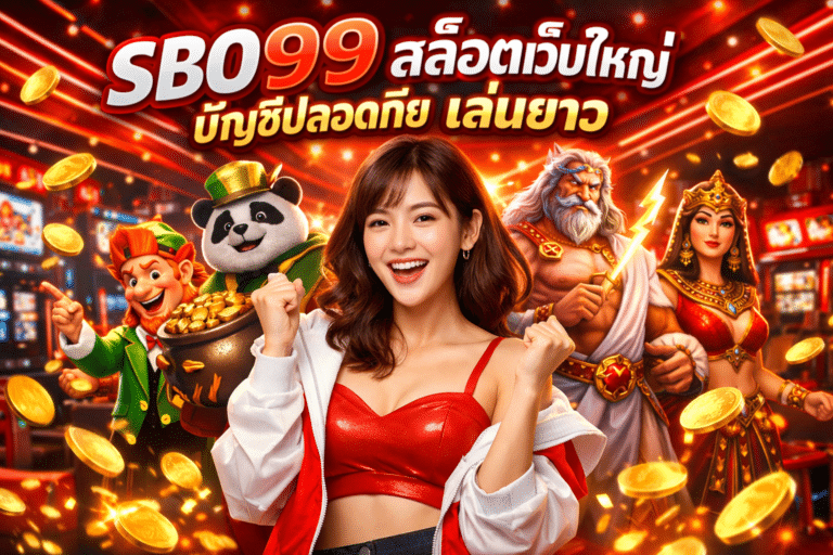 SBO99 สล็อตเว็บใหญ่ บัญชีปลอดภัย เล่นยาว